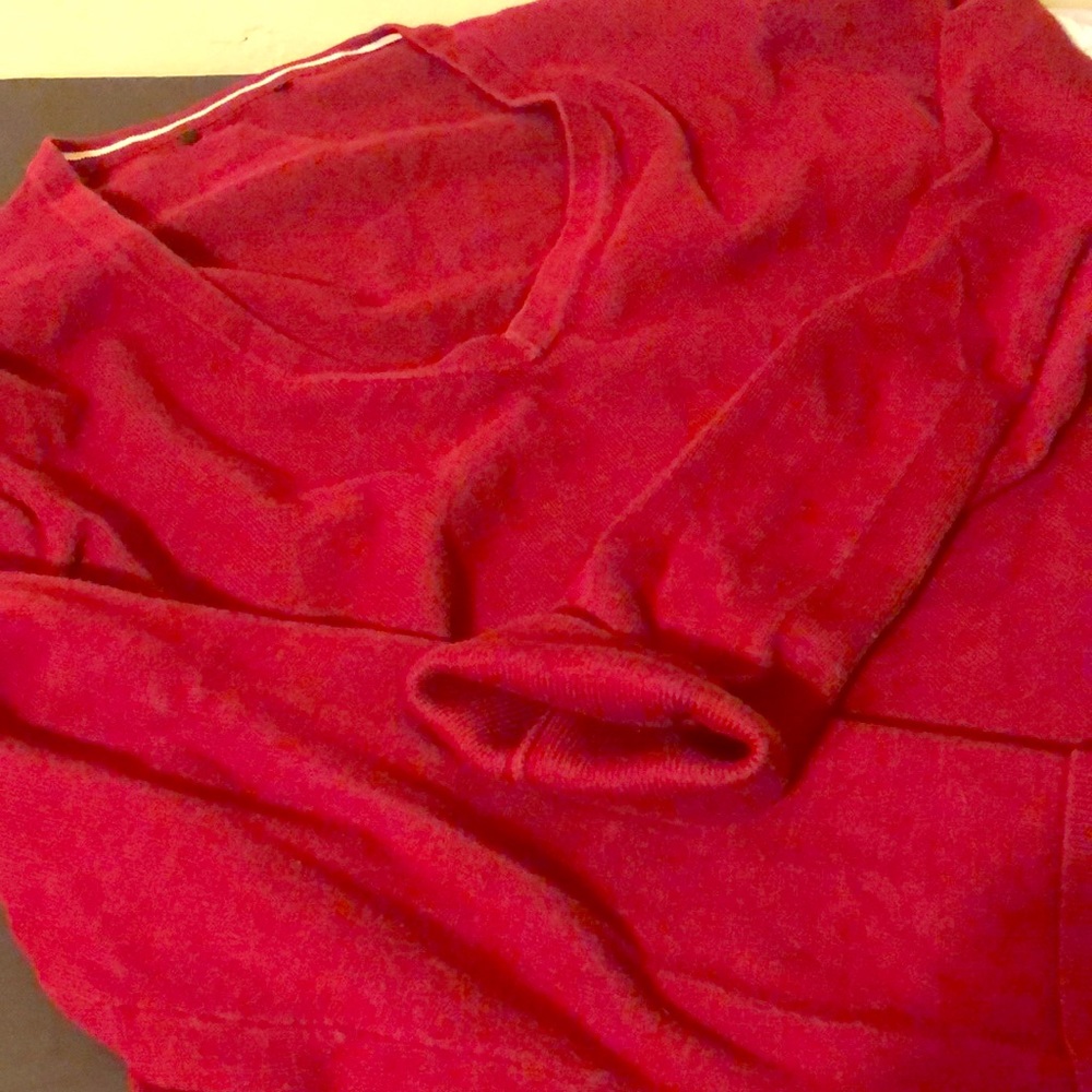 Burgundy sweater